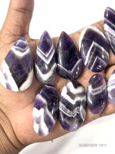 Piedras Preciosas Sueltas Naturales de Color Morado, Cabujones de Diferentes Formas, Gemas que Cambian de Color para Joyería, Grado AAA - Product Image 4