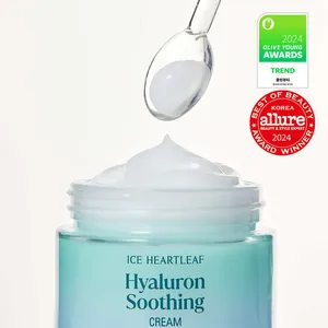 Per Goodal glice Heartleaf crema viso ialron 75ml Set di ricarica con crema lenitiva 75ml - Product Image 1