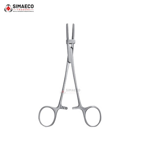 Serre-tuyau avec dispositif de sécurité |   Pince d'occlusion pour tubes chirurgicaux |   Instrument chirurgical réutilisable en acier inoxydable - Product Image 4