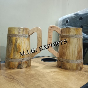 แก้วไม้กระถินเทศสไตล์อเมริกันสุดหรูรักษ์โลกจาก M.I.G. การส่งออก - Product Image 5