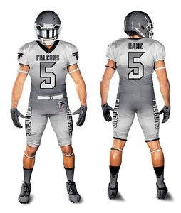 Wholesale Infants <b>Toddlers</b> Premium Quality Customizable Sublimated 100% Polyester Anti-Bacterial American Football Uniforms - Product Image 1