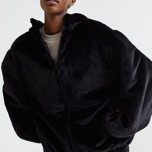 Sudadera con Capucha de Punto para Mujer, Otoño-Invierno, Personalizable, de Alta Calidad, Venta al Por Mayor - Product Image 2