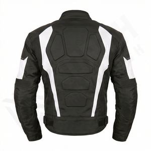 Veste de moto en cuir véritable pour homme de qualité supérieure, nouvelle arrivée, vestes de moto d'hiver, protections amovibles, personnalisables - Product Image 2