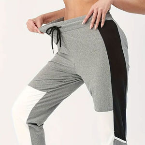 Wholesale 100% Cotton <b>Drawstring</b> Waist Women <b>Trousers</b> / Hip Hop Eco-Friendly Breathable Casual Women <b>Trousers</b> - Product Image 6