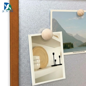Tableau magnétique mural en bois pour la décoration de la maison et les rappels photo - Product Image 4