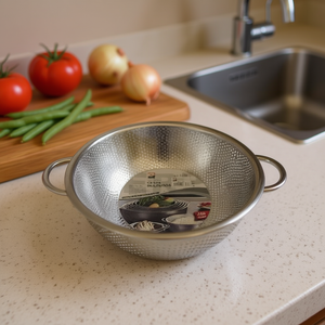 Cesta de Drenaje Redonda de 16.5cm, Cesta Multiusos, Colador y Escurridor Duradero para un Drenaje Eficiente - Product Image 2