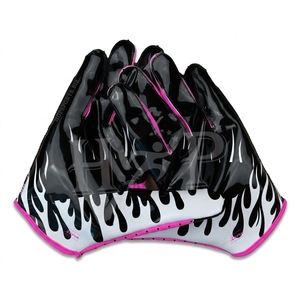 Gants de football américain personnalisés avec impression sur mesure, gants de football américain à étiquette privée, gants de receveur à adhérence collante - Product Image 5