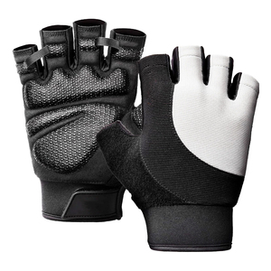Half Finger Mesh Gym <b>Gloves</b> Breathable Non-Slip Adjustable Wrist Strap Unisex Training Weight Lifting <b>Fitness</b> <b>Glove</b> - Product Image 5