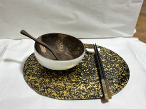 Mantel de mesa de comedor Mantel individual de cuero impermeable Mantel de mesa de cuero de lujo para decoración del hogar - Product Image 2