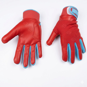 Guantes de bateo de béisbol profesionales de alta calidad, nuevo estilo, multicolor, cómodo guante de jarra de cuero, accesorio deportivo para pelota - Product Image 1