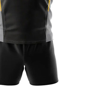 ชุดรักบี้คุณภาพสูงแบบซับลิเมชั่นลายทางสั่งทำพิเศษสำหรับผู้ชาย ชุดรักบี้ OEM เสื้อรักบี้สำหรับขาย - Product Image 5