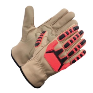 Guantes Tácticos de Dedo Completo Antideslizantes Transpirables con Correa de Muñeca Ajustable, Equipo de Seguridad de Poliéster para Hombre para Exteriores - Product Image 5