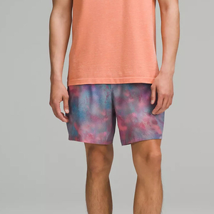 Pantalones Cortos Deportivos para Hombre, Transpirables, con Estampado Tie Dye, para Gimnasio, Fitness, Running, Tenis, con Cierre de Cordón en la Cintura - Product Image 3