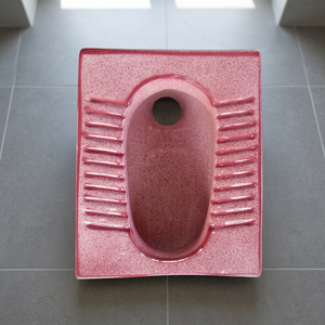 Vistaar WC à la turque Orissa CT en céramique rustique marron café, en porcelaine, pour salle de bain, sanitaires - Product Image 5