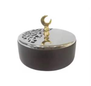 Calentador de Comida Tipo Buffet de Metal de Lujo con Tapa, Plato Decorativo para Servir, Calentador de Mesa para Buffet de Hotel y Restaurante - Product Image 3