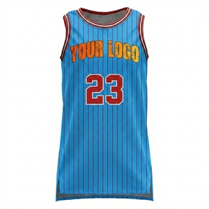 Camiseta de Baloncesto Personalizada con Rayas, Número 23 Sublimado, Unisex, Talla Adulto, Transpirable, de Poliéster - Product Image 5