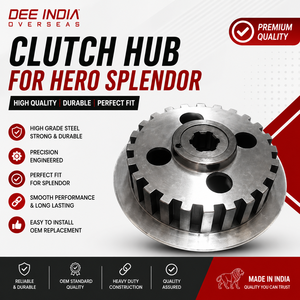 Cubo de Embrague para Motocicleta Hero Splendor |   Conjunto de Embrague con Cubo Interno, Repuesto Duradero - Product Image 3