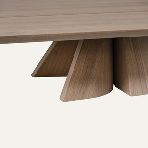 Table basse moderne en teck massif pour salon intérieur - Product Image 4