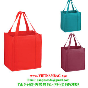 Bolsa térmica grande no tejida con aislamiento térmico, bolsa térmica portátil personalizada OEM/de Vietnam ODM, hecha en Vietnam - Product Image 2