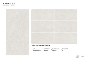 Azulejos de porcelana brillante de primera calidad, tamaño 600x1200, azulejos grandes para pisos y paredes para interiores de casas de lujo - Product Image 3