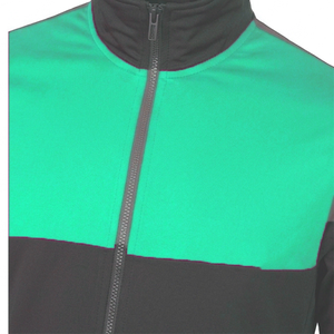 Chaqueta deportiva con cremallera para hombre, color sólido personalizado, precio económico al por mayor, ropa deportiva de moda, nueva tendencia, cortavientos. - Product Image 4