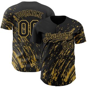 Camiseta de Béisbol de Alta Calidad para Equipos, Impresión por Transferencia de Calor, 100% Poliéster Transpirable, Precio de Fábrica - Product Image 3