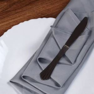 Ensemble de serviettes en satin de qualité supérieure, élégant, pour hôtel et restaurant, provenant d'un fournisseur indien, au meilleur prix - Product Image 6
