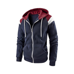 Sweat à capuche respirant, coupe-vent, imperméable, à séchage rapide, doublé, en tricot 100% polyester, imprimé en relief - Product Image 4