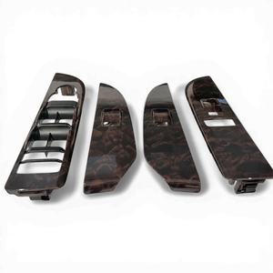 4PCS <b>Window</b> Switch Panel <b>Cover</b> Trim for 2010-2014 GMC Yukon Denali Chevrolet Tahoe Suburban OEM Replacement Dark Woodgrain Color - Product Image 6