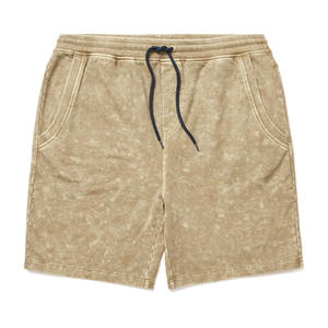 กางเกงยีนส์ขาสั้นฟอกกรดแบบวินเทจสำหรับผู้ชาย สไตล์สตรีทแวร์ ผลิตจำนวนมากจากโรงงาน - Product Image 2