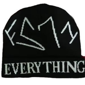 หมวกบีนนี่ถักลายการ์ตูนสไตล์วินเทจ ระบายอากาศได้ดี สำหรับผู้ใหญ่ 男女兼用  ถักลายเคเบิ้ล  อะคริลิก  ปักลาย 3 มิติ  เหมาะสำหรับเล่นสกีและกีฬา - Product Image 3