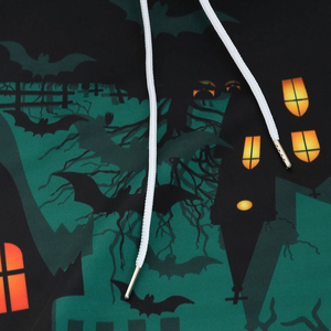 Sweat à capuche sublimé imprimé sur toute la surface pour hommes, design personnalisé, léger, respirant, avec cordon de serrage, sweats à capuche sublimés - Product Image 5