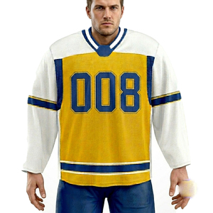 Camiseta de Hockey sobre Hielo para Hombre, Camisetas de Hockey de Alta Calidad, Ropa de Entrenamiento, Camiseta de Campo de Hielo, Camiseta de Entrenamiento de Hockey de Manga Larga - Product Image 5