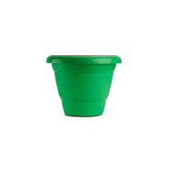 Pot de luxe Pot-08, durable, léger, écologique, en plastique, moderne, vintage, pour plantes d'intérieur et d'extérieur, décoration de la maison et du jardin