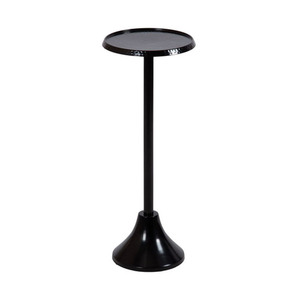 Mesa de pedestal para bebidas, mesas auxiliares de aluminio - Product Image 1