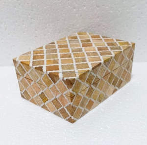 กล่องเครื่องประดับฝังกระดูกทำด้วยมือกล่องเก็บช็อคโกแลตและลูกอมสำหรับตกแต่งงานตามสั่ง - Product Image 5