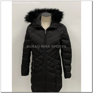 Chaqueta Acolchada Impermeable Personalizada para Mujer, Chaqueta de Invierno Acolchada de Diseño, Abrigo Acolchado de Nailon para Mujer - Product Image 5