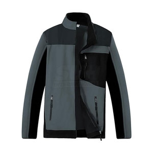 Veste polaire pour homme à étiquette privée, respirante et imperméable, col montant, logo sur le devant, veste d'hiver pour l'extérieur, meilleur prix - Product Image 1