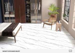 กระเบื้องพอร์ซเลนผิวซาติน Suprem ขนาด 600x1200 มม. กระเบื้องปูพื้นและผนังขนาดใหญ่ สำหรับตกแต่งภายในเชิงพาณิชย์ - Product Image 6