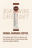 Capsules et Poudre d'Extrait de Garcinia Cambogia, Café Minceur pour la Perte de Poids, Brûleur de Graisse Naturel, OEM Corée