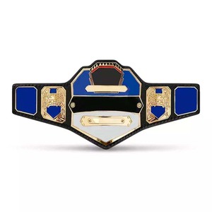 Servicio OEM, diseño de moda, cinturones de metal de alta calidad, cinturones de cuero personalizados para boxeo y lucha libre, tamaño adulto. - Product Image 4