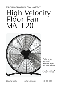 Ventilador Axial Industrial de Fábrica OEM – Ventilador de Ventilación Comercial de Pared GAPIDF000 - Product Image 5