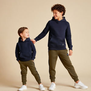Conjuntos de Sudadera con Capucha y Pantalones Deportivos para Niños, 100% Algodón, Tejido de Felpa, Ropa Deportiva, Conjuntos Personalizados - Product Image 3