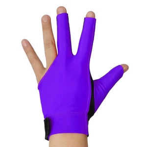 Premium Three Finger Snooker Gloves High Performance Smooth Stroke Control for Tournament <b>Pool</b> Shooters Gloves - Product Image 3
