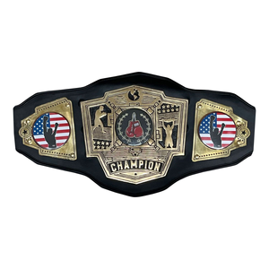 Personalized Wrestling Championship Belt Custom <b>Name</b> Title Heavyweight Zinc Alloy <b>Plate</b> 4mm Leather Strap Sports Award - Product Image 2