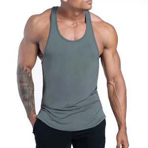 Camiseta sin Mangas para Hombre, Transpirable, 100% Algodón, de Alta Calidad, Secado Rápido, para Entrenamiento, en Oferta, con Logotipo y Color Personalizables - Product Image 1