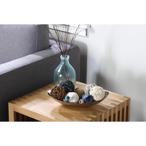 Boules décoratives en bambou faites à la main, design minimaliste pour la décoration intérieure, artisanat en bois non traité, fait main - Product Image 2