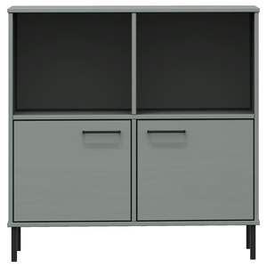 Librería rectangular de madera maciza de pino gris medio - Product Image 4