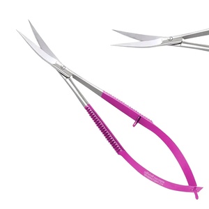 Ciseaux à ongles Ryzer Studio en acier inoxydable à ressort, design incurvé, outil professionnel de manucure pour le nail art - Product Image 2