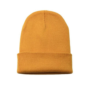 Gorros de Punto Unisex, Gorro Sólido para Otoño e Invierno, Gorro Cálido de Alta Calidad, Personalizable con Logotipo Bordado - Product Image 4